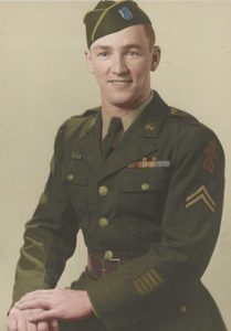 Carl Stenberg, WWII veteran